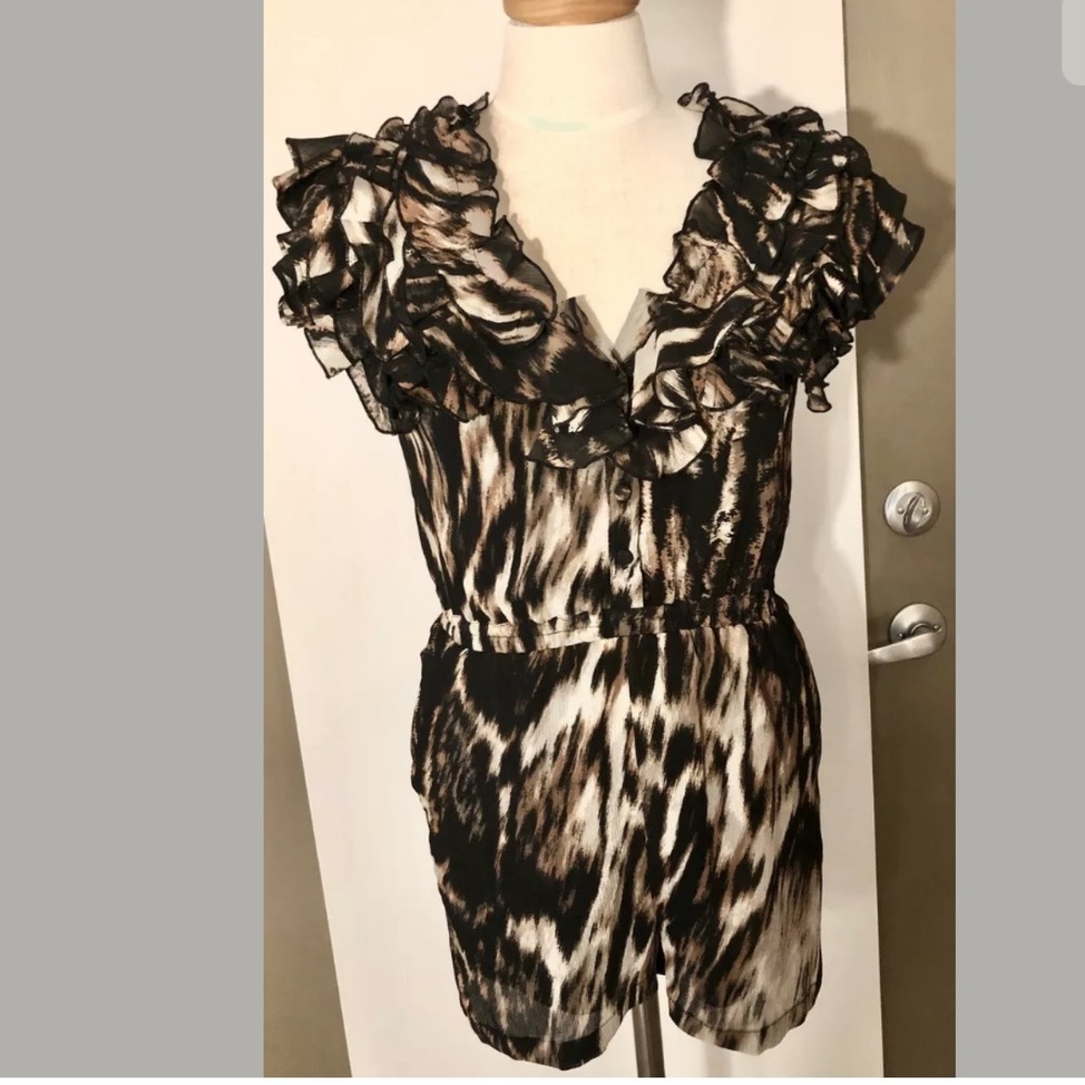 NWT H&M Animal Print Romper